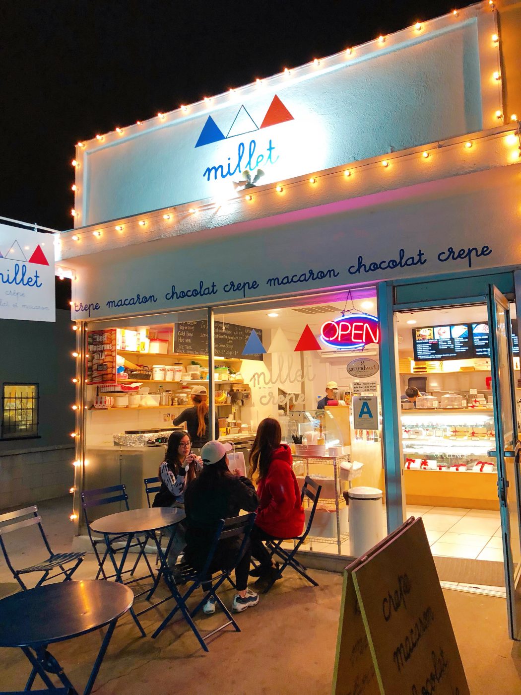 Millet Crêpe à Los Angeles Salome And Co